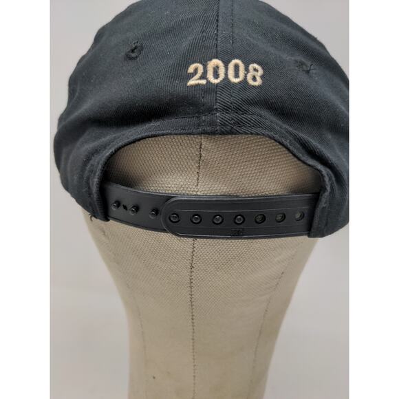 NASCAR Sprint Cup Series 2008 Snapback Hat OSFA KC Cap Embroidered Logo Black - Picture 7 of 10